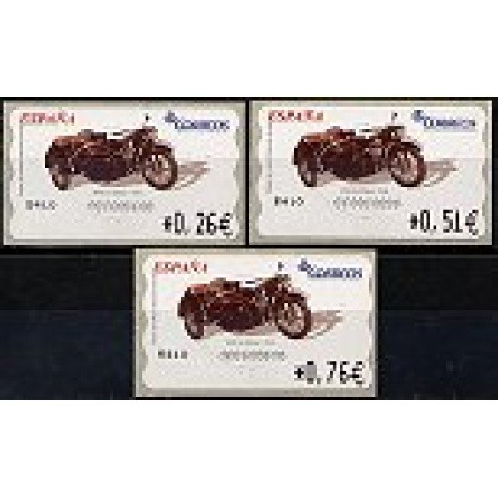 ATMs - Térmicos 2003 - E0173 - DKW con sidecar