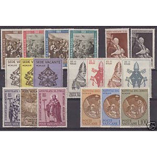 Vaticano 1963  Año completo 