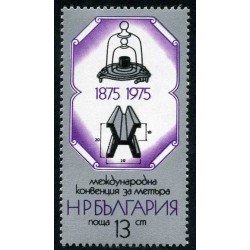 Bulgaria  -  2130 - 1975 100º Aniv. de la Convención inter. sobre medidas Lujo