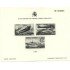 España Spain Hojitas Recuerdo 120 1988 FNMT 50 Aniversario del primer correo submarino Prueba en negro 781