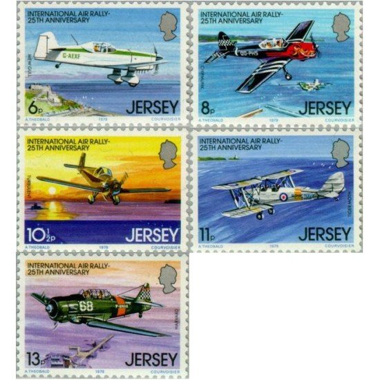 Jersey - 192/96 - 1979 25º Rallye inter. de aviación-aviones-Lujo