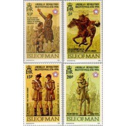 Man (isla de) - 63/66 - 1976 200º Aniv. de la revolución americana Lujo
