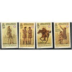 Man (isla de) - 67/70 - 1976 Bicentnario de la Revolución americana Lujo