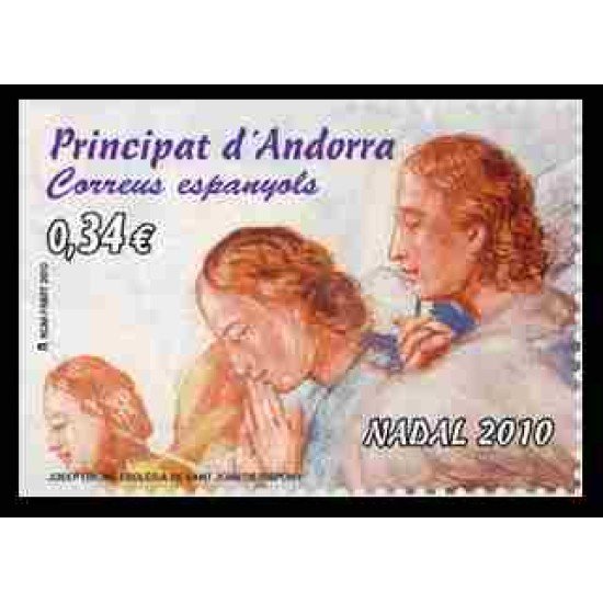 Andorra Española 380 2010 Navidad 2010 MNH