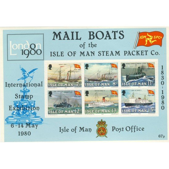 Man (isla de) - 3-H - 1980 Londres Man (isla de) - 3-H - 1980 Londres