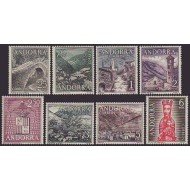 Andorra española 60/67 1963 - 1964 Tipos diversos MNH Andorra española 60/67 1963 - 1964 Tipos diversos MNH