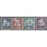 Andorra española 68/71 1966  Flores MNH 