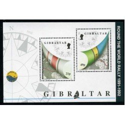 Gibraltar 16 HB 1992 Rally nautico alrededor del mundo 1991-92 Mapa, brújula Lujo