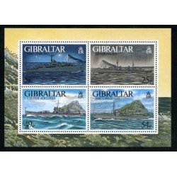 Gibraltar - Nº 25 HB 1996 Barcos de guerra Lujo