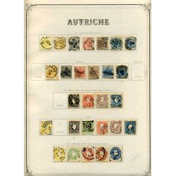 Colección Colletion Austria Osterreich 1850 - 1932 Yvert 8.041€