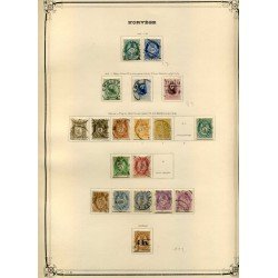 COLECCIÓN COLLECTION NORUEGA NORWAY NORGE 1854 - 1930 YVERT 2.845 €