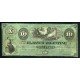 Argentina Concordia 10 pesos 1873 Buen estado Billete Banknote
