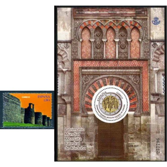 España Spain 4592/93 2010 Patrimonio Mundial Córdoba MNH España Spain 4592/93 2010 Patrimonio Mundial Córdoba MNH