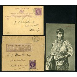 COLECCIÓN COLLECTION HISTORIA POSTAL POSTAL HISTORY CEYLÁN CEYLAN