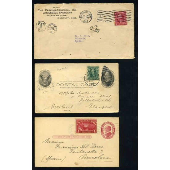 Colección Collection Historia Postal Postal History EEUU US United States