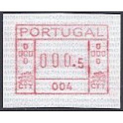 Portugal Atms 1981 Frama 1 valor D-1 Portugal Atms 1981 Frama 1 valor D-1