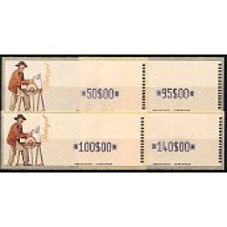 Portugal Atms 1999 Crouzet Afilador 4v D-18 Portugal Atms 1999 Crouzet Afilador 4v D-18