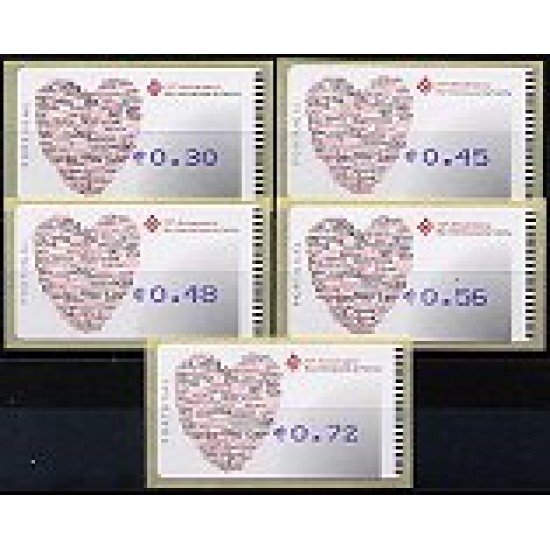 Portugal Atms 2004 Família 5v D-40