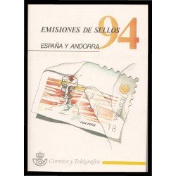 Libro Oficial Correos España y Andorra 1994 Libro Oficial Correos España y Andorra 1994