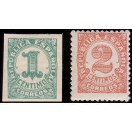 España Spain 677/78 1933 Cifras Numbers Stamps MNH España Spain 677/78 1933 Cifras Numbers Stamps MNH
