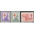 España Spain 1008/10 1946 Pro Tubercolisis Cruz de Lorena MNH