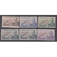 Ifni 59/64 1949 Juan de la Cierva MNH Ifni 59/64 1949 Juan de la Cierva MNH