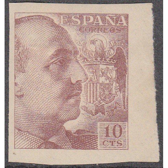 España Spain 888 Pro Tuberculosos Franco Sin dentar MNH