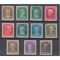 ALEMANIA Imperio GERMANY DEUTSCH REICH Yvert 379/89 1926 -- MNH