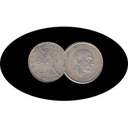 España Spain 1966 100 ptas Franco Plata Ag