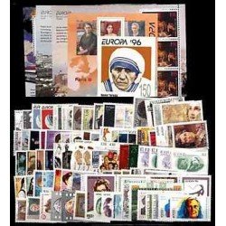 Tema Europa - 1996 - Completo Tema Europa 94 Sellos + 5 HB