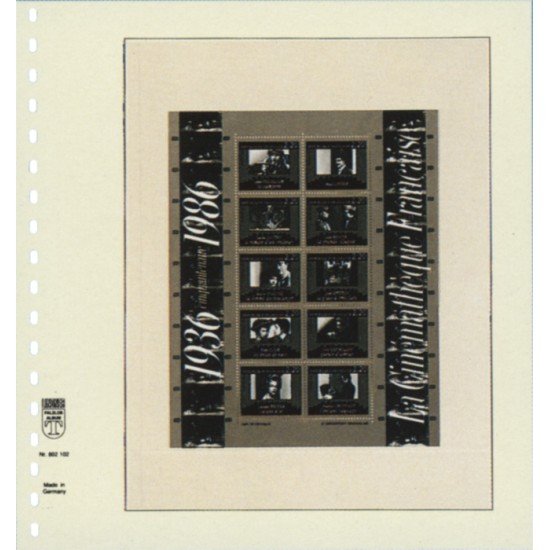 Lindner 802102 Hojas T-Blanko Creaciones Personales Altura: 215 mm.