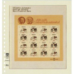 Lindner 802110 Hojas T-Blanko Creaciones Personales Altura: 219 mm.