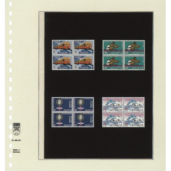 Lindner 802201 Hojas T-Blanko Creaciones Personales Altura: 92,96 mm.