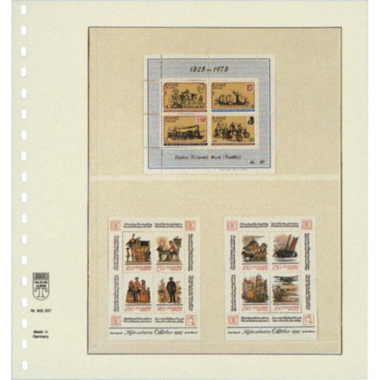 Lindner 802207 Hojas T-Blanko Creaciones Personales Altura: 122,110 mm.