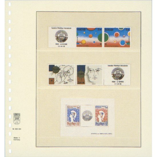 Lindner 802304 Hojas T-Blanko Creaciones Personales Altura: 88,64,65 mm.