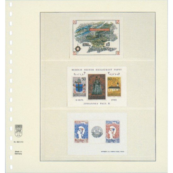 Lindner 802310 Hojas T-Blanko Creaciones Personales Altura: 76,76,75 mm.
