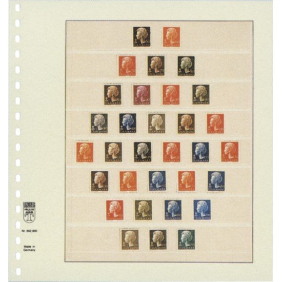 Lindner 802800 Hojas T-Blanko Creaciones Personales Altura: 24,24,24,24,24,24,24,25 mm.
