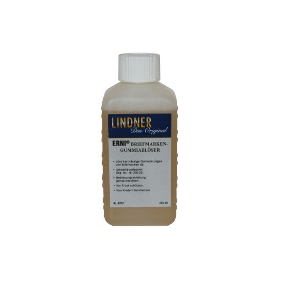 Lindner 8072 ERNI Productos Conservación Despegador de goma de sellos (UBA-Nr. 161 300 03)