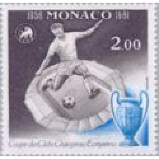 Monaco - 1275 - 1981 25º Aniv. 1ª final de la copa de Eurapa de clubs-París- Lujo Monaco - 1275 - 1981 25º Aniv. 1ª final de la copa de Eurapa de clubs-París- Lujo