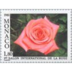 Monaco - 1297 - 1971 1er Salón inter. de la rosa-Monte-Carlo-Lujo