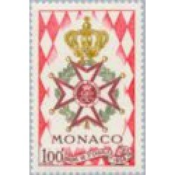 Monaco - 490 - 1958 Cent. de la Orden de St. Carlos Lujo