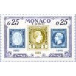 Monaco - 525 - 1960 75º Aniv. del sello monegasco Luo