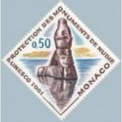 Monaco - 553 - 1961 UNESCO-Salvar los monumentos de Nubia/esfinge-Lujo
