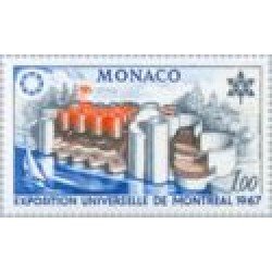 Monaco - 727 - 1967 Exp. Universal de Montreal-pabellón- Lujo