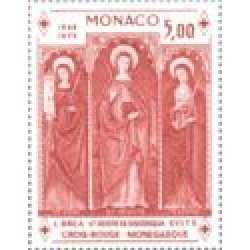 Monaco - 933 - 1973 25º Aniv. Cruz Roja monegasca-Sta. Devota-Lujo