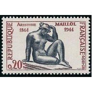 France Francia 1281 1961 Cent. del nacimiento del escultor Maillol MNH France Francia 1281 1961 Cent. del nacimiento del escultor Maillol MNH
