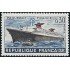 France Francia Nº  1325 1962 Primer viaje del barco France Lujo