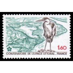 FAU4/S France Francia Nº 2146 1981 Conservación del litoral y de las riberas de humedales Lujo FAU4/S France Francia Nº 2146 1981 Conservación del litoral y de las riberas de humedales Lujo