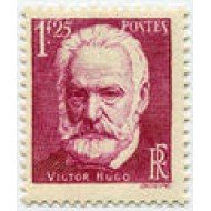 France Francia Nº 304 1935 50 Aniv. de la muerte de Victor Hugo Lujo France Francia Nº 304 1935 50 Aniv. de la muerte de Victor Hugo Lujo