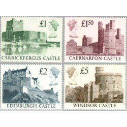 Gran Bretaña - 1340/43 - 1988 Castillos británicos MNH